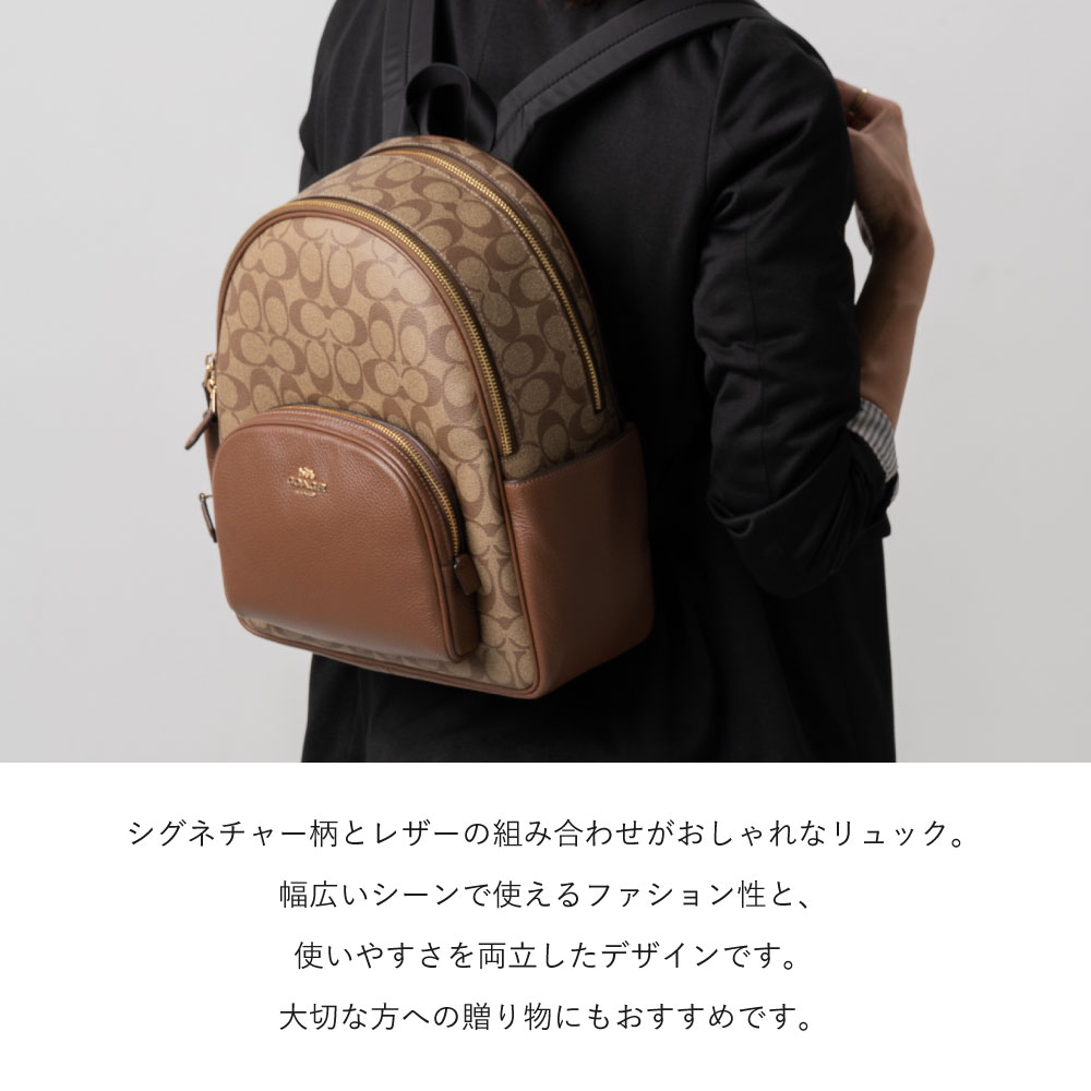 新発売 COACH◇リュック/レザー/BRW/5671 リュックサック、デイパック