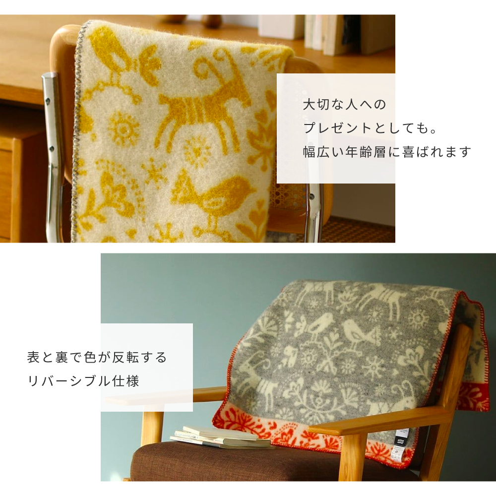 KLIPPAN クリッパン ウールミニブランケット