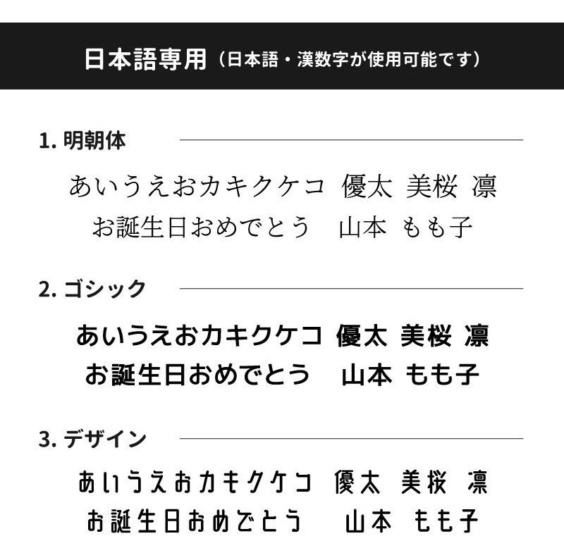 夫婦箸名入れデザイン