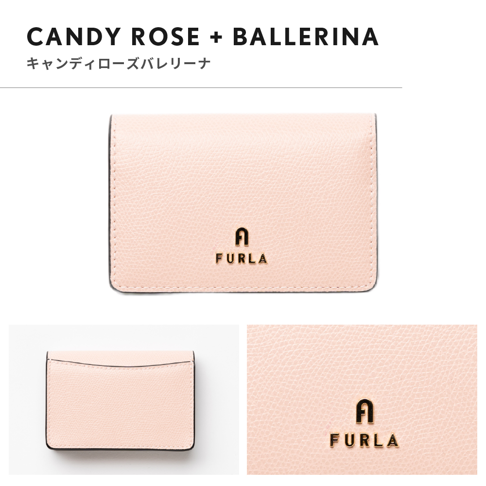 カードケース 名刺入れ レディース 大容量 FURLA フルラ Camelia