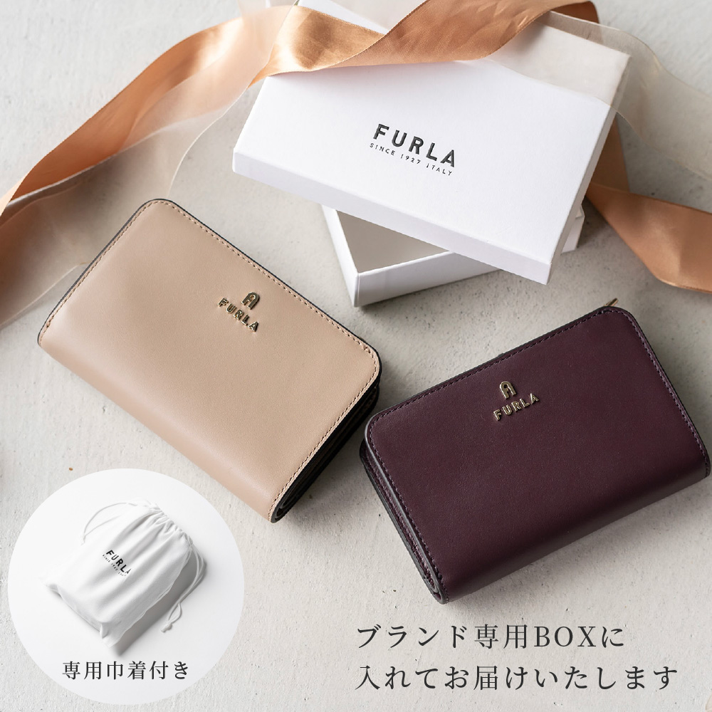 FURLA - 新品 フルラ FURLA 2つ折り財布 カメリア コンパクトウォレット M チュール/バレリーナの通販 by  【全て新品】ブランドストリートリング楽天ラクマ店｜フルラならラクマ