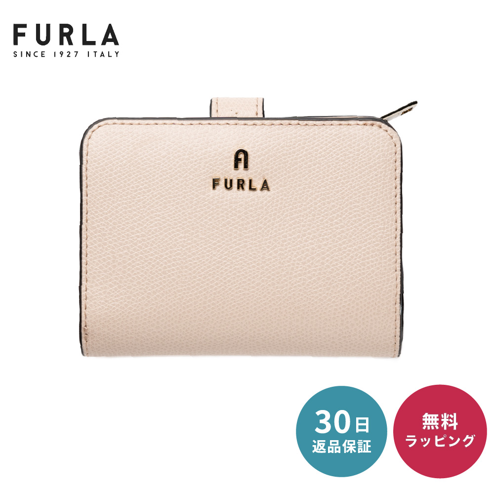 FURLA フルラ 財布 二つ折り財布 革 レディース Camelia カメリア S