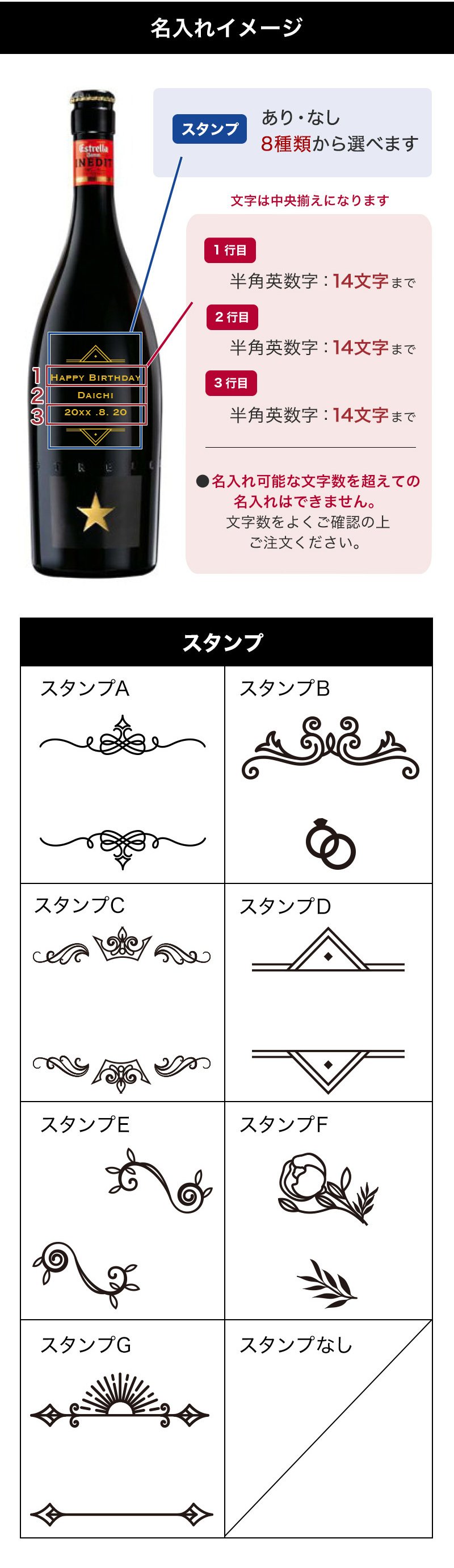 名入れ説明