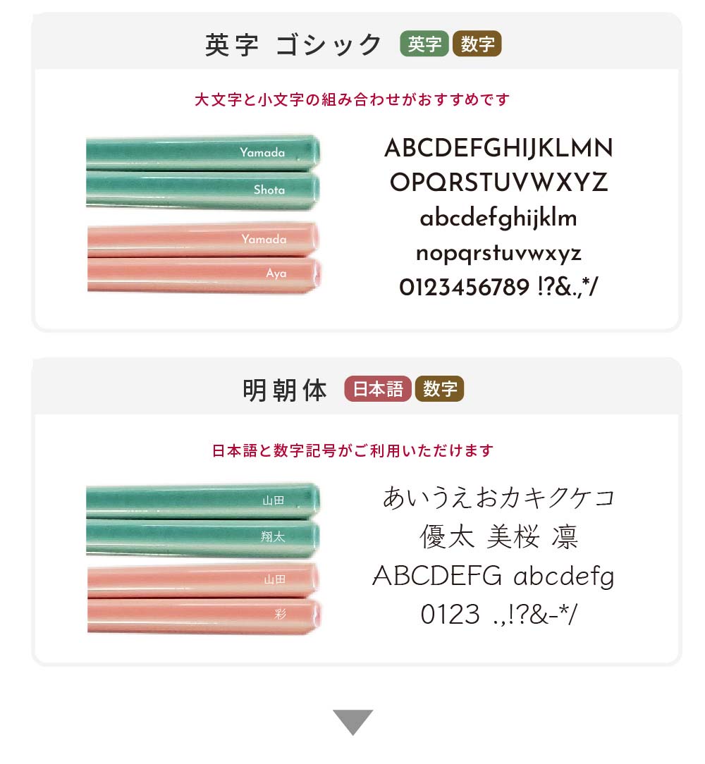夫婦箸（ほのか）