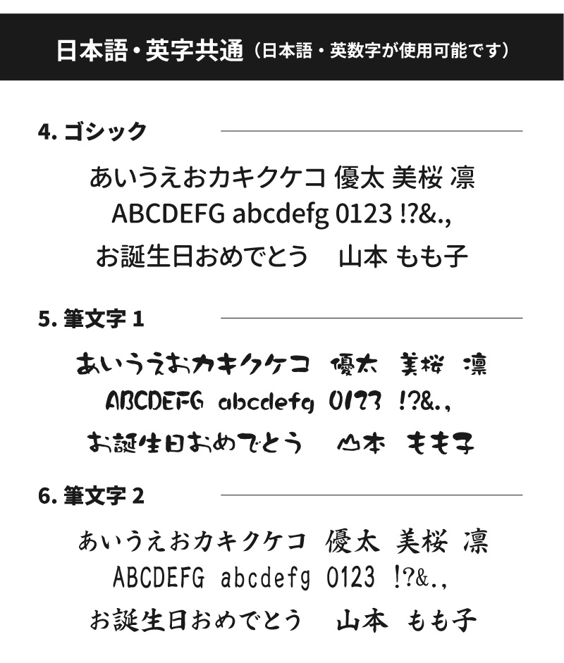サーモラウンドタンブラー名入れ説明