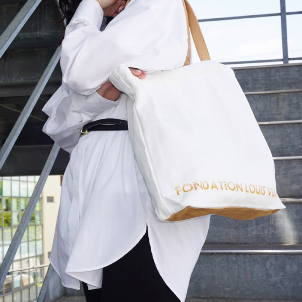 LOUIS VUITTON ルイヴィトン トートバッグ エコバッグ FONDATION フォンダシオ...