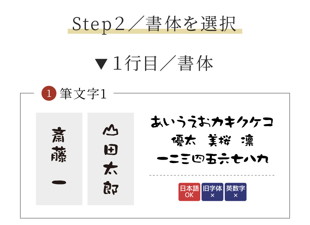 ネームタグ名入れ説明