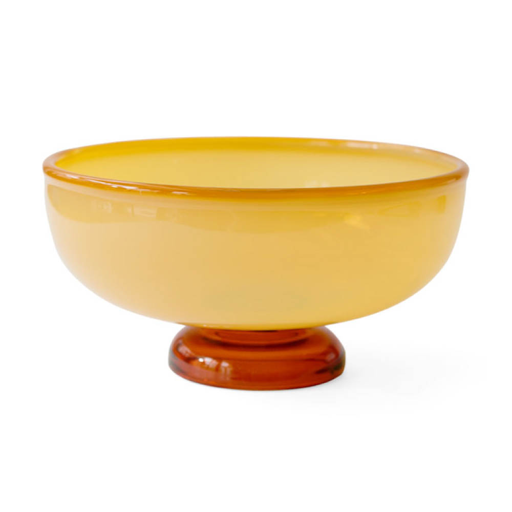 amabro（アマブロ） SNOW BOWL デザート皿 ガラス 皿 アイスクリーム