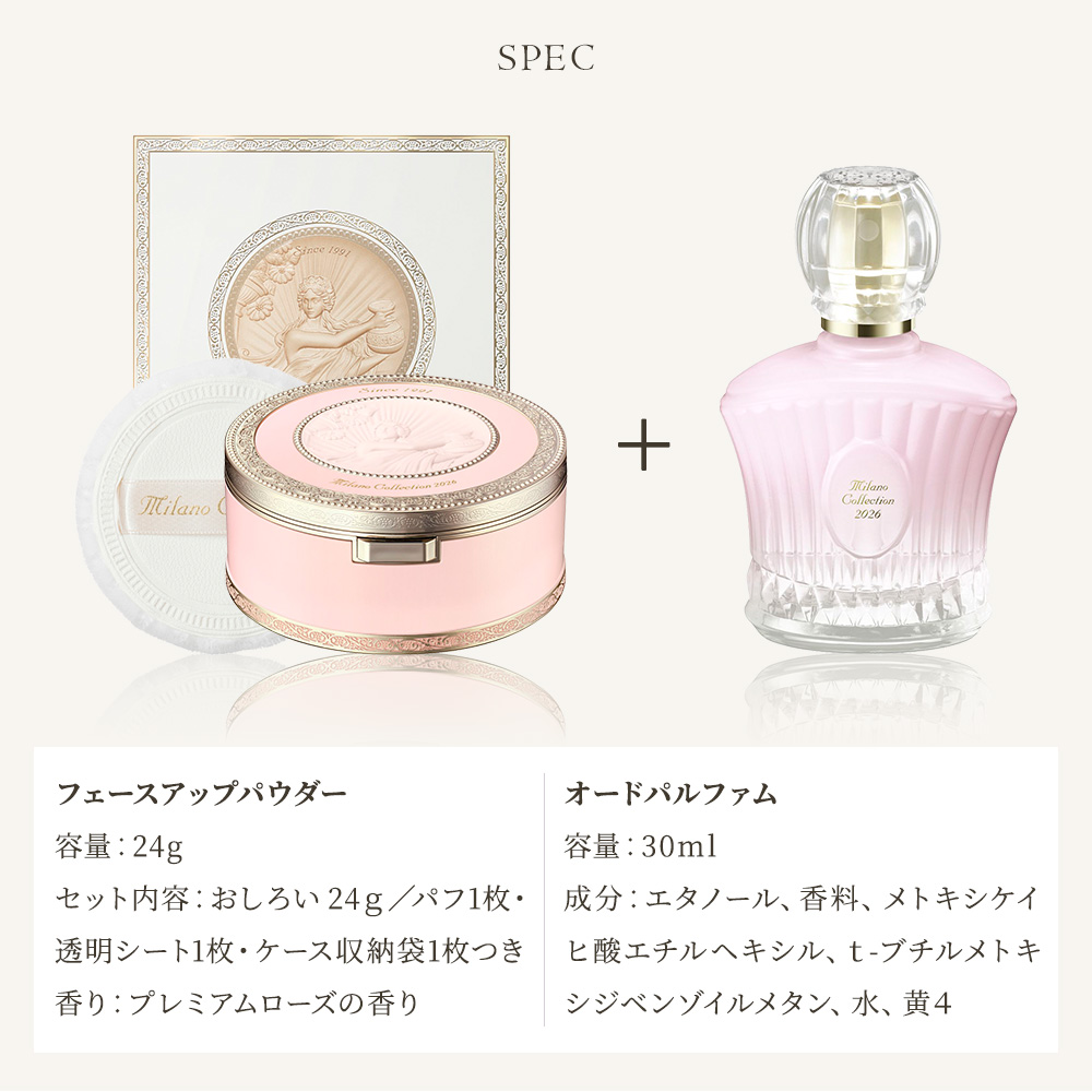 ミラノコレクション 2017 フェイスパウダー 30g　香水瓶のみ ミラノコレクション 2017 フェイスパウダー 新品