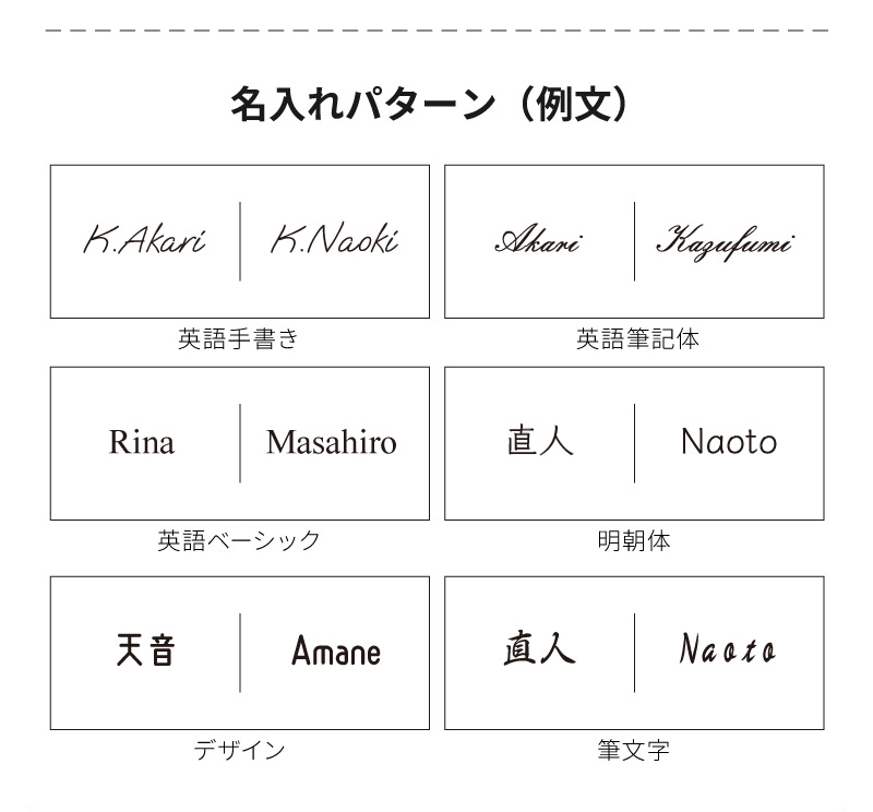 名入れデザイン