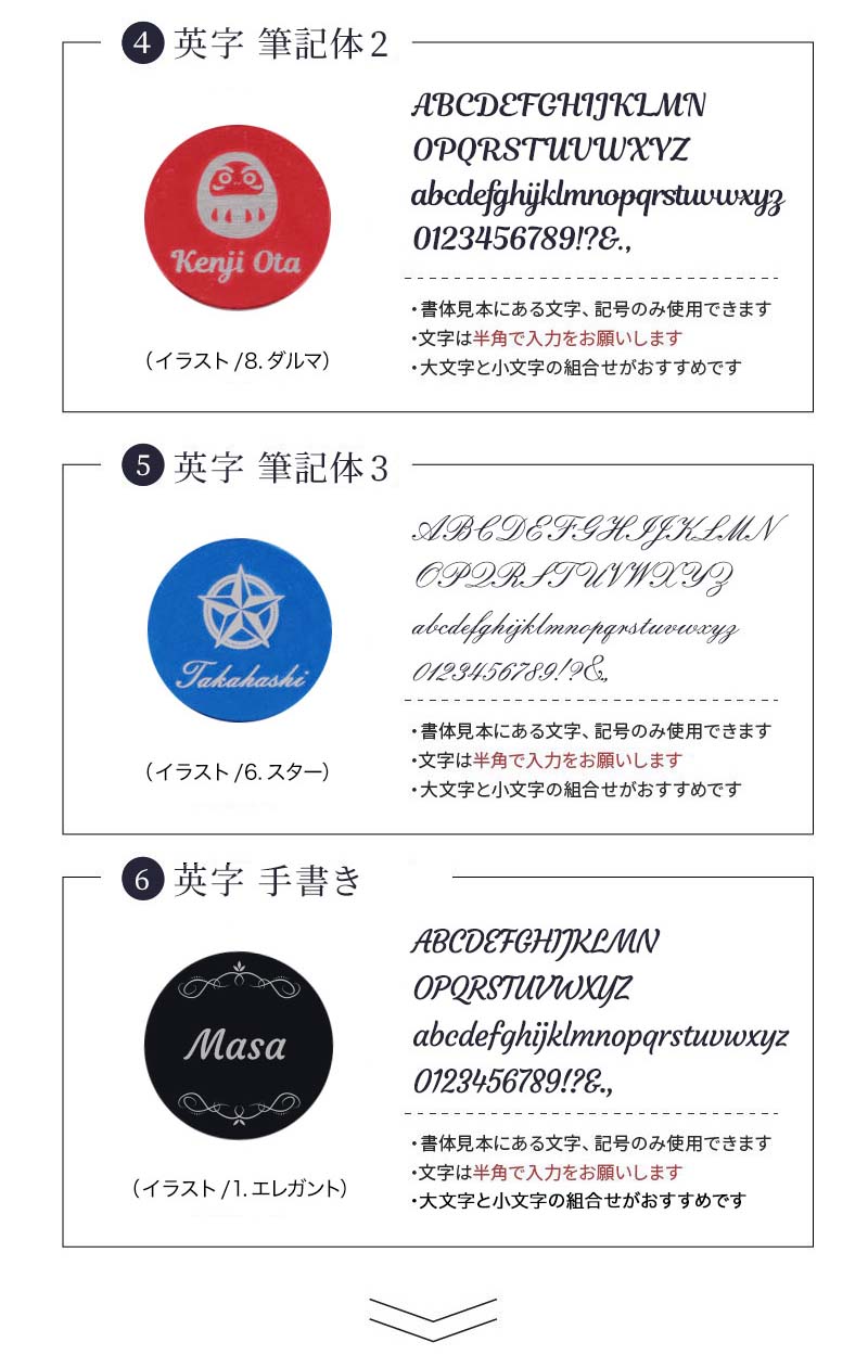 名入れ ネームタグ＆ゴルフマーカーセット