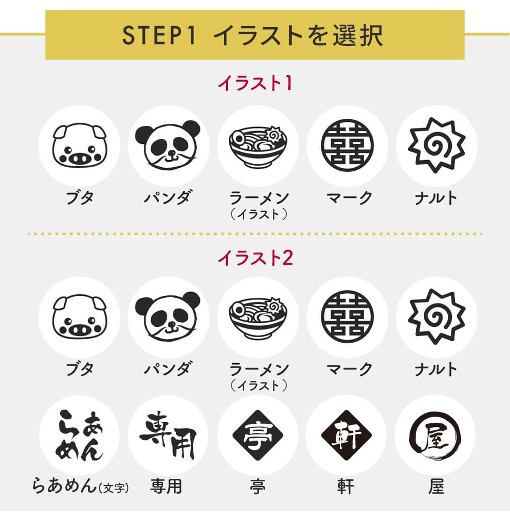 名入れ ラーメンどんぶり ペア