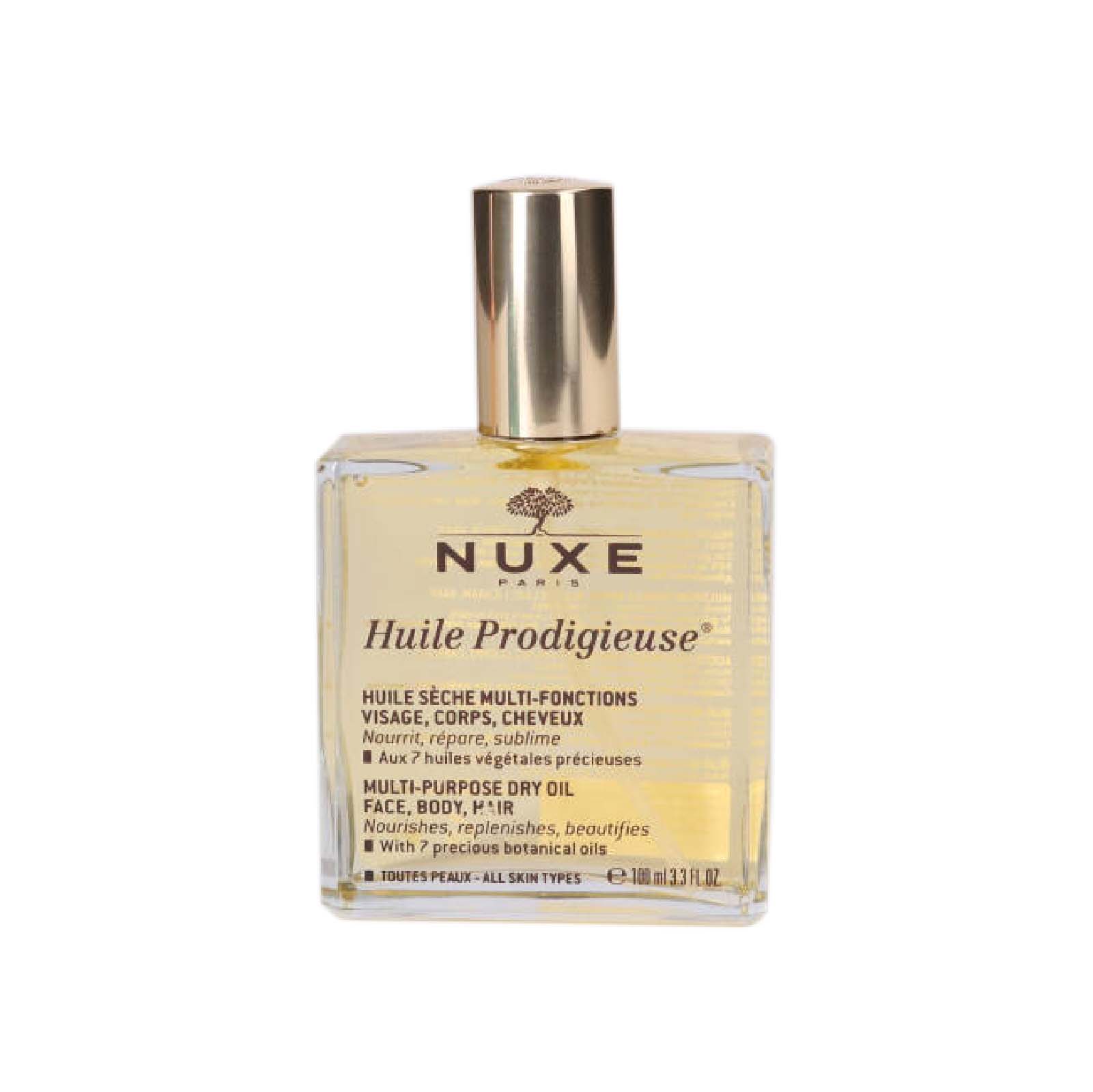 NUXE ニュクス プロディジュー オイル 100ml スキンケアオイル ボディオイル ヘアトリートメント ゴールド ネロリ フローラル 全身  マルチ美容 オーガニック