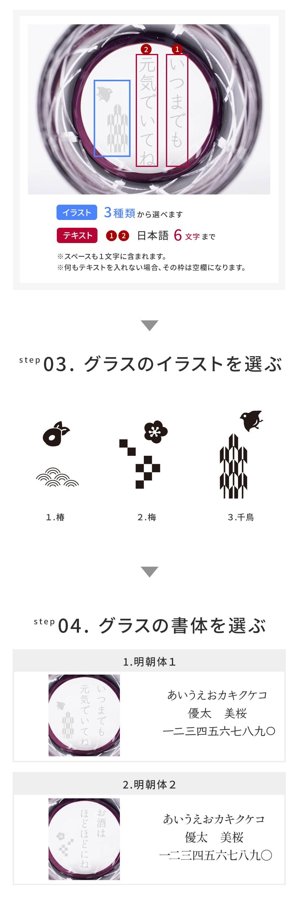 名入れ 切子グラス