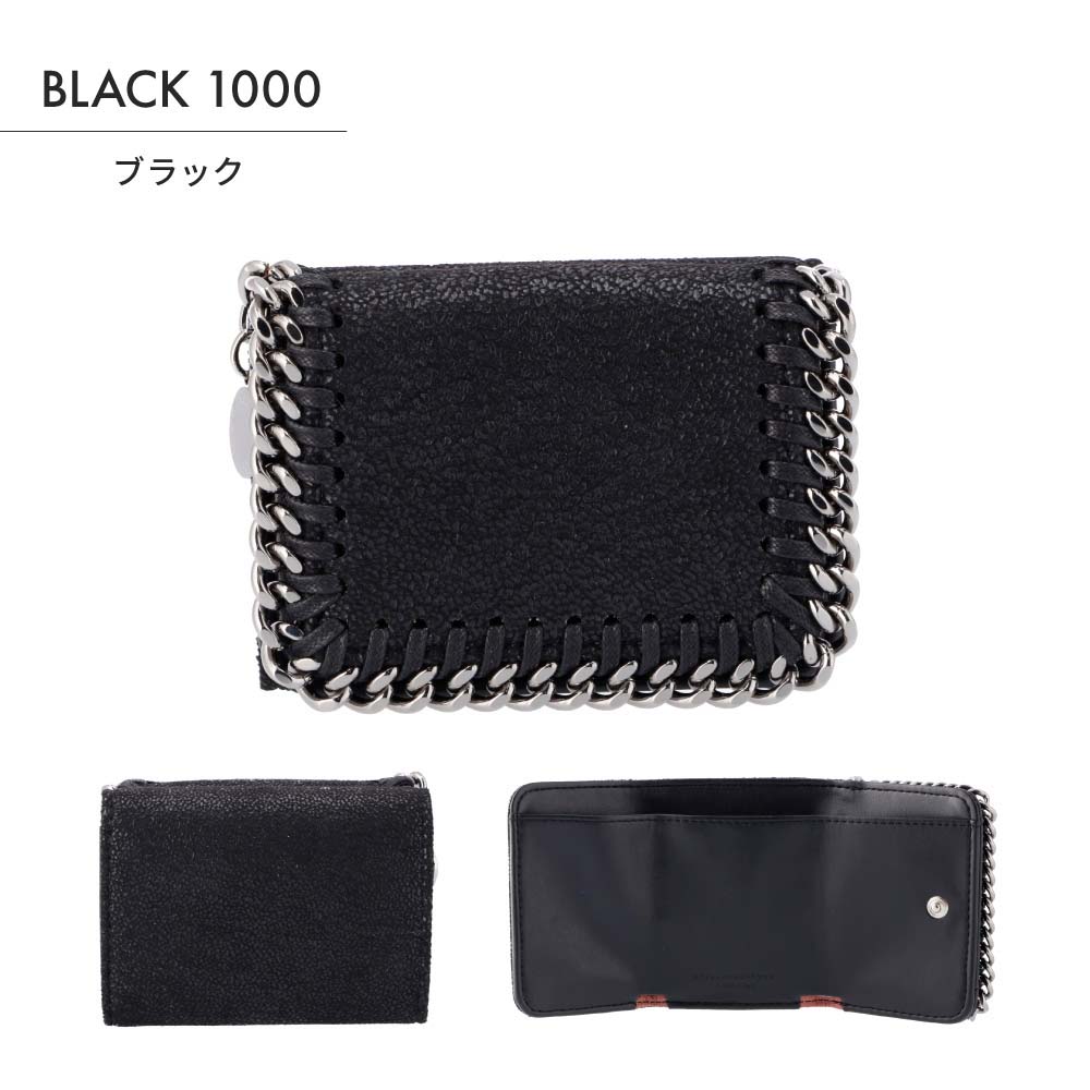 STELLA McCARTNEY ステラ・マッカートニー TRIFOLD WALLET ECO SHAGGY