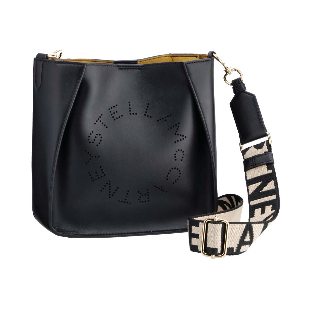 ステラマッカートニー STELLA McCARTNEY ショルダーバッグ 斜めがけ ミニ おしゃれ 黒 レディース MINI CROSSBODY  BAG ALTER MAT クリスマス プレゼント