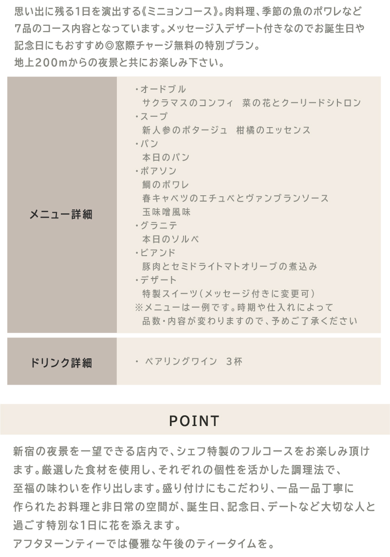Anny 選べる レストランペアチケット -Pearl-