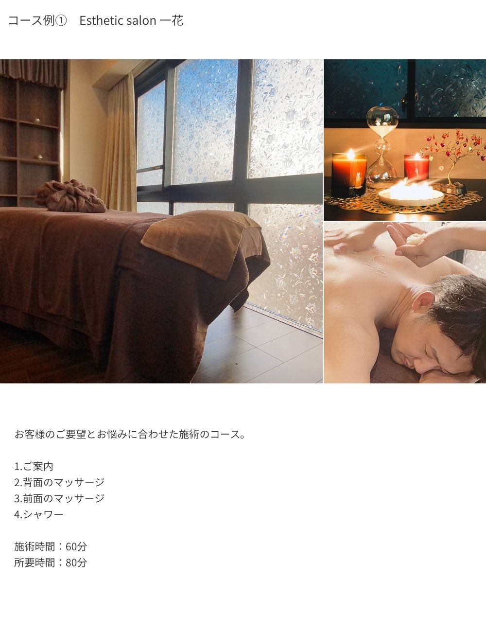 Anny 【選べる】スパ＆エステチケット for Men PLUS
