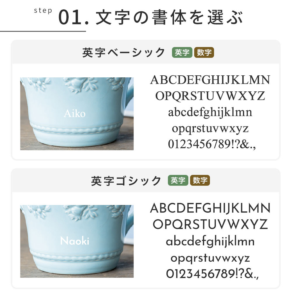 名入れ説明