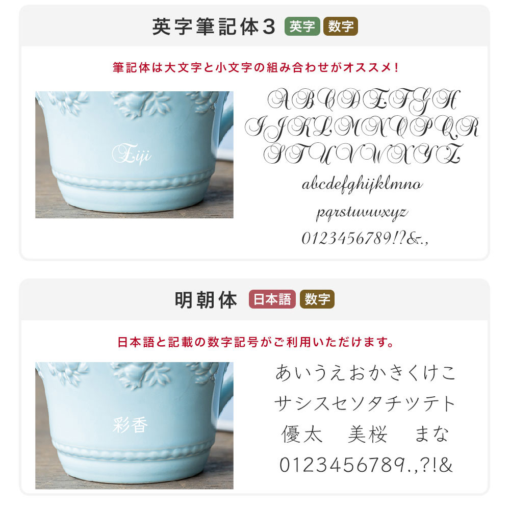 名入れ説明