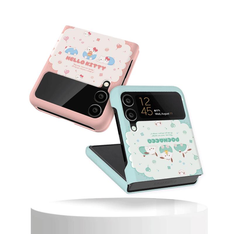 79 SANRIO サンリオ Galaxy Z Flip 3 4 ケース カバー スマホケース