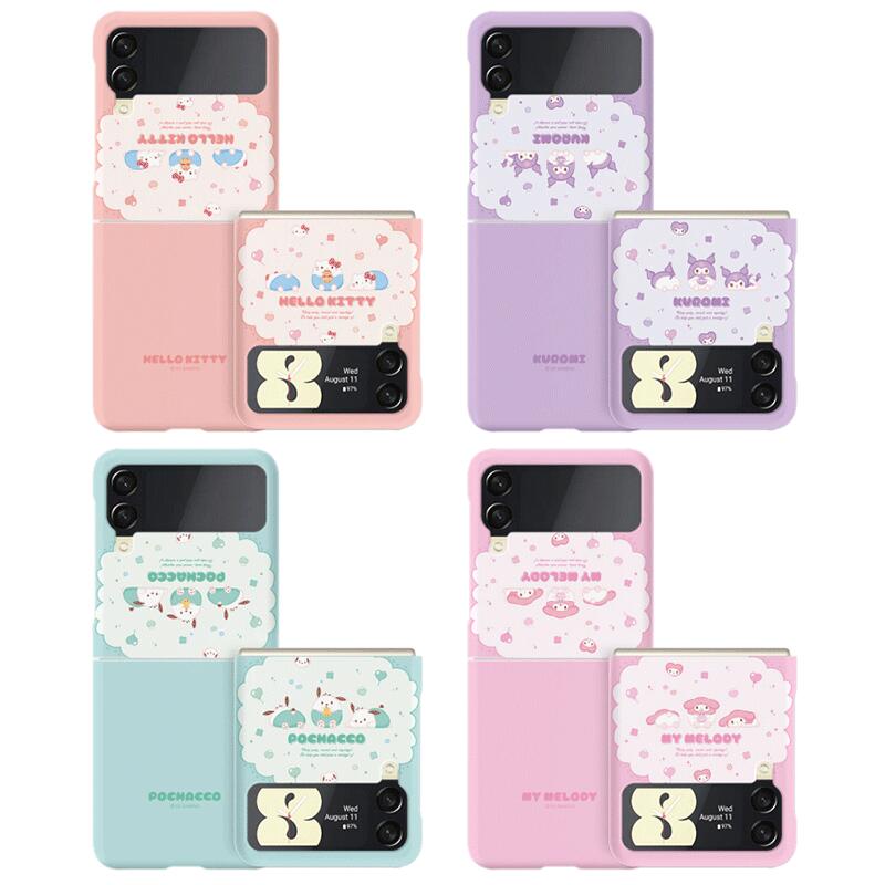 79 SANRIO サンリオ Galaxy Z Flip 3 4 ケース カバー