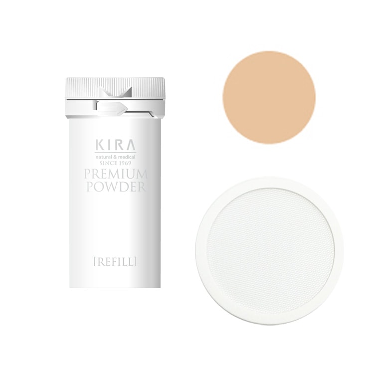 綺羅化粧品 キラ プレミアムパウダー EX SPF18 PA++ リフィル21g 粉