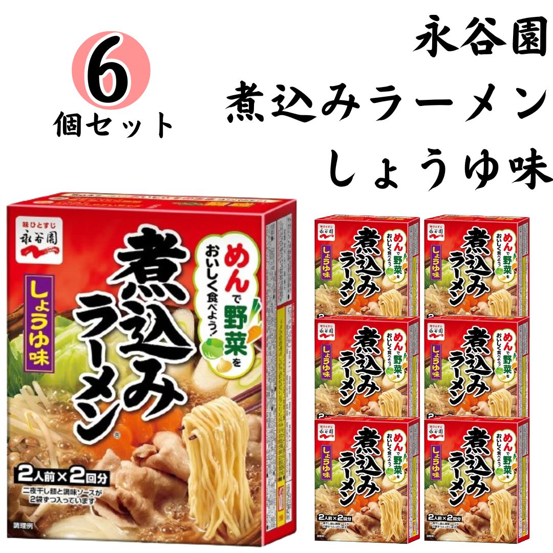 永谷園 煮込みラーメン しょうゆ味6個