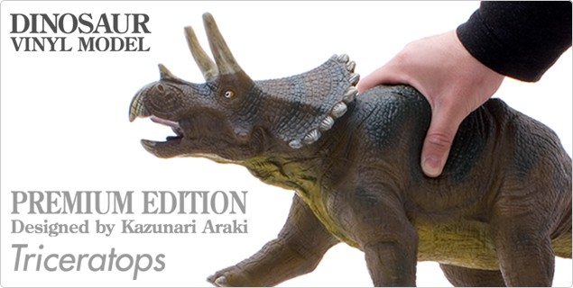 恐竜 ビニールモデル プレミアムエディション 5種類セット p-61375
