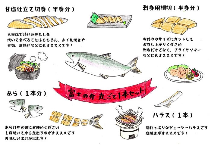 甲斐あかね鱒 忍沢養殖場 富士の介