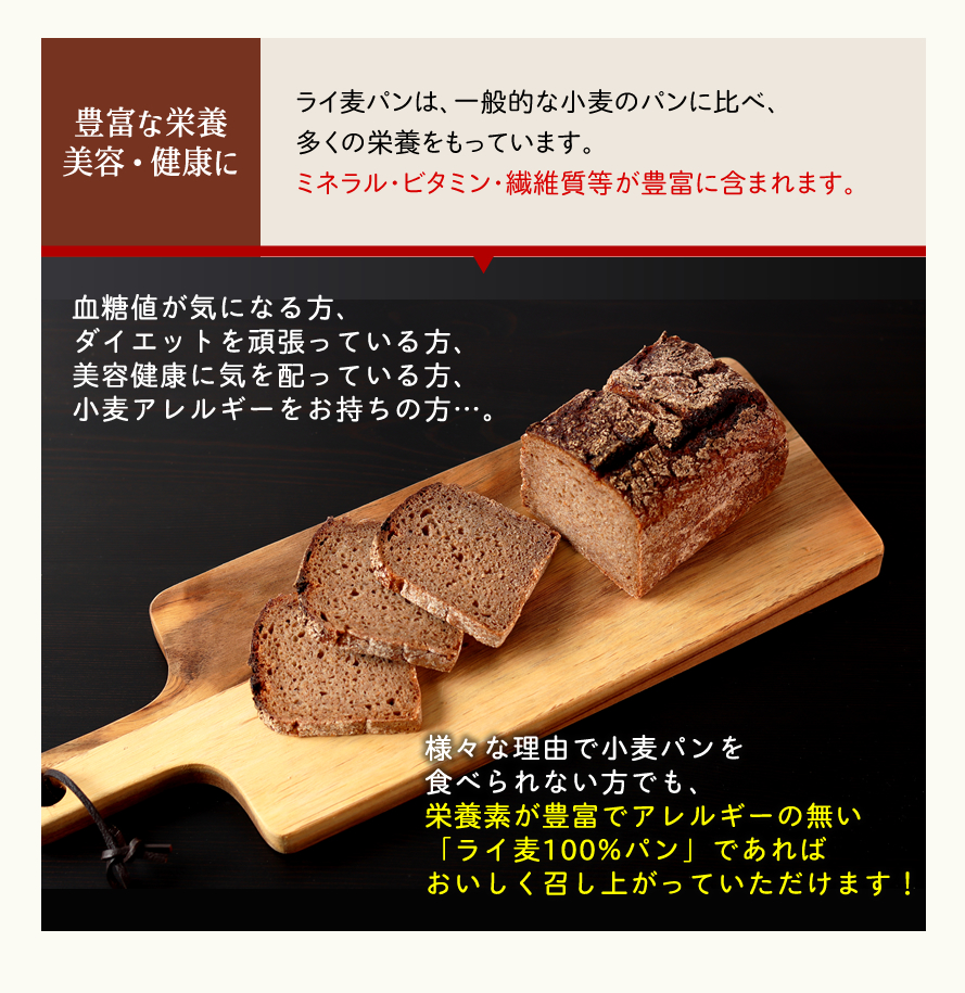 ライ麦100% ライ麦パン 無塩ドイツパン セット 約350g×8個入り