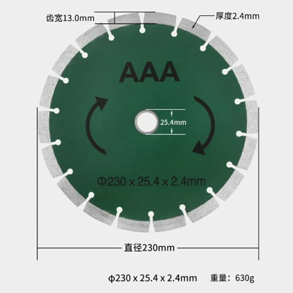 ShopXJ (エックスジェー) ダイヤモンドカッター 3枚セット ディスク
