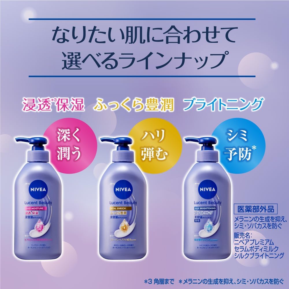 Kao（花王） ニベア ボディクリーム ルーセントビューティ バイタル