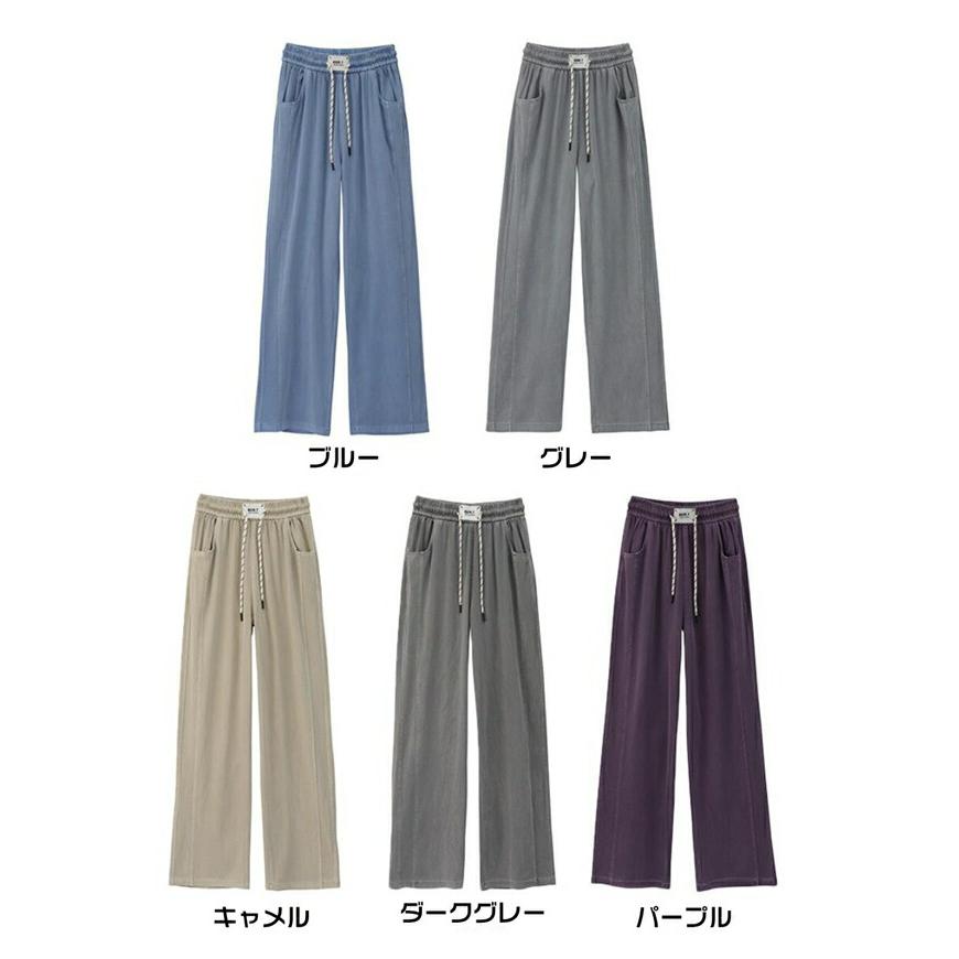 テンセル デニムパンツ レディース 夏 接触冷感 テンセルデニムパンツ