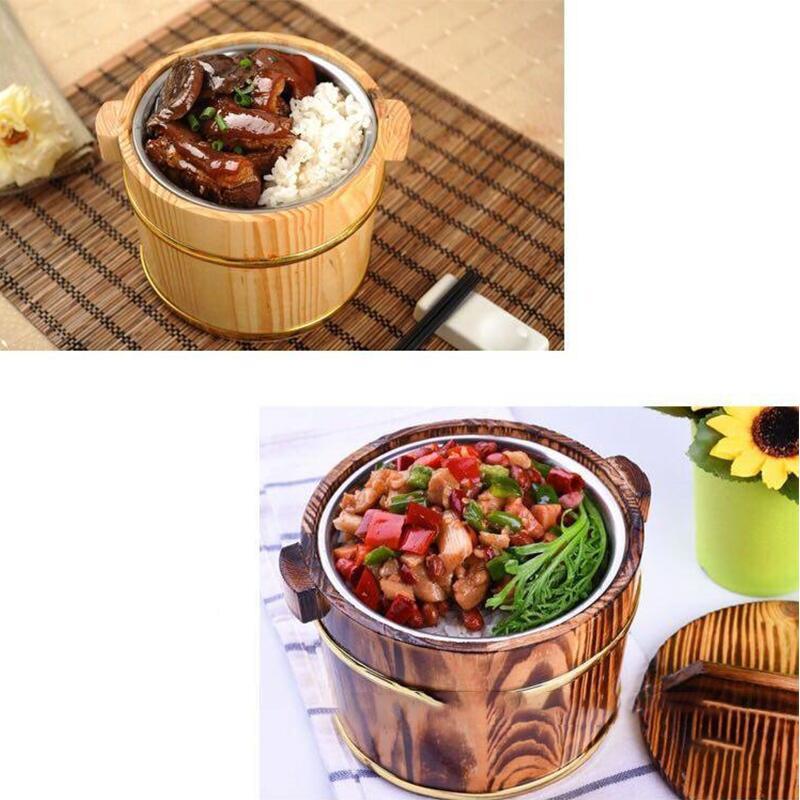 寿司桶 おひつ 飯桶 米桶 木製おひつ 丸型 20cm ステンレス芯付き 蓋