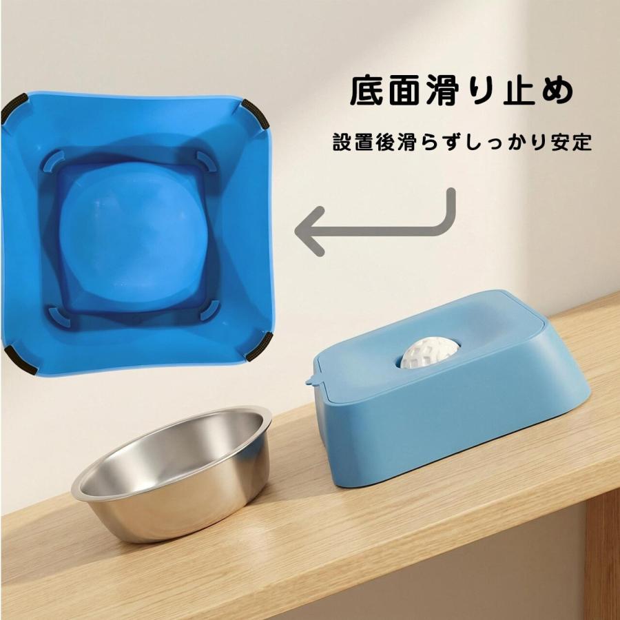 犬用スローフィーダーボウル 水飲み一体型 早食い防止 なめるボール