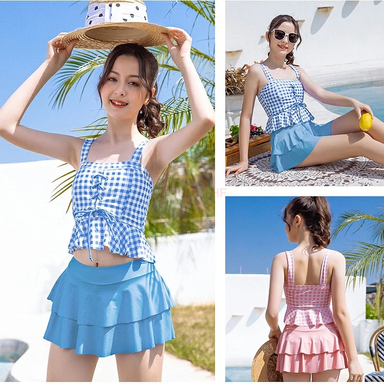 子供 水着 セパレート 女の子 キッズ水着 タンキニ スカート付き
