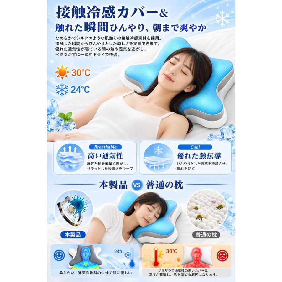 うつ伏せ枕 人間工学 首サポート 低反発 高反発 読書クッション ゲーム