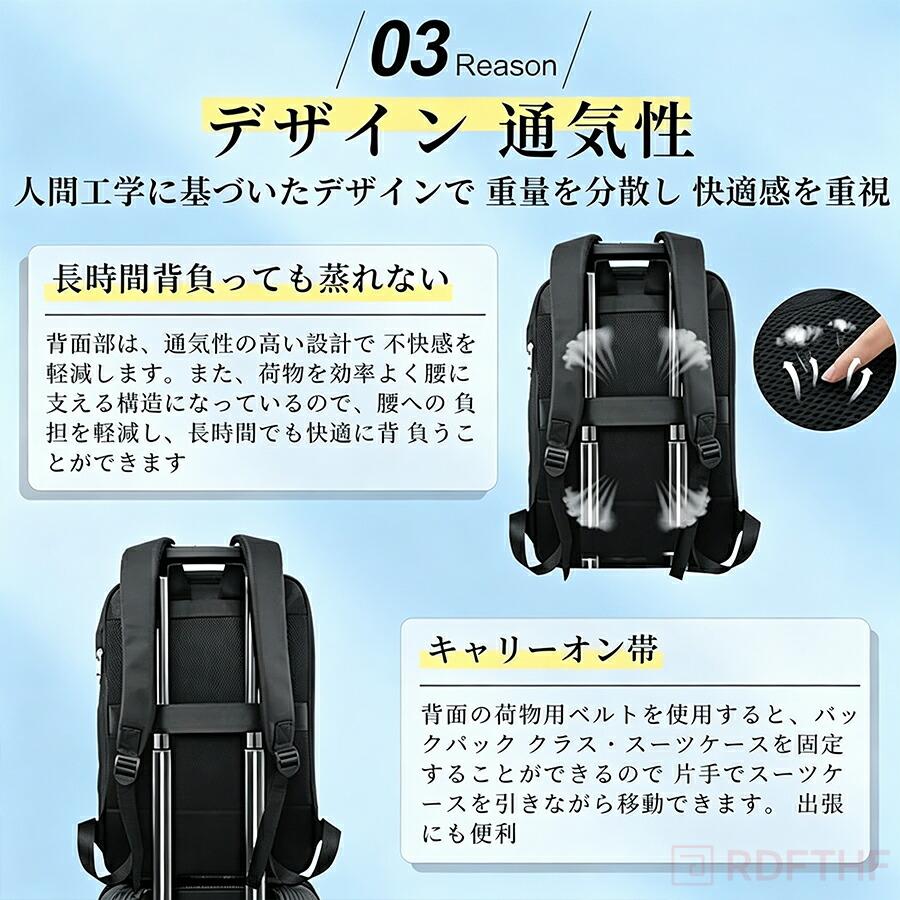 ビジネスリュック メンズ 防水 15.6インチ PCリュック 止水ファスナー