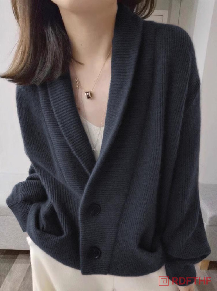 ❤︎René ルネ テーラード　ショート丈　　　ジャケット　カーディガン ❤︎ 美品 レディース ニットジャケット ニットカーディガン テーラード