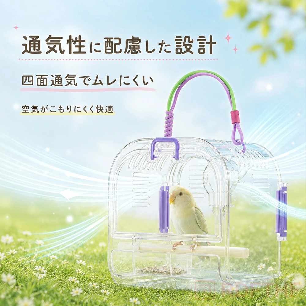 鳥用キャリーケース インコキャリーケージ キャリーバッグ バード