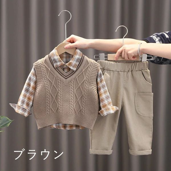 セリーヌ　セットアップ　ジャケット　パンツ　キッズ　110 セレモニー　入園式 男の子 ベビースーツ キッズスーツ スーツセット セットアップ