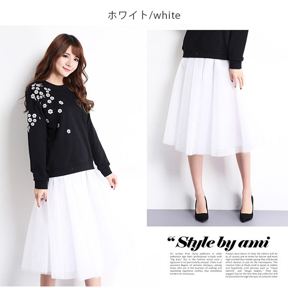 レディース スカート ミディアム丈 サーキュラー プリーツ ウエストゴム 春夏秋 ハロウィン Halloween 復活祭 仮装 コスプレ  ch1738 |  | 02