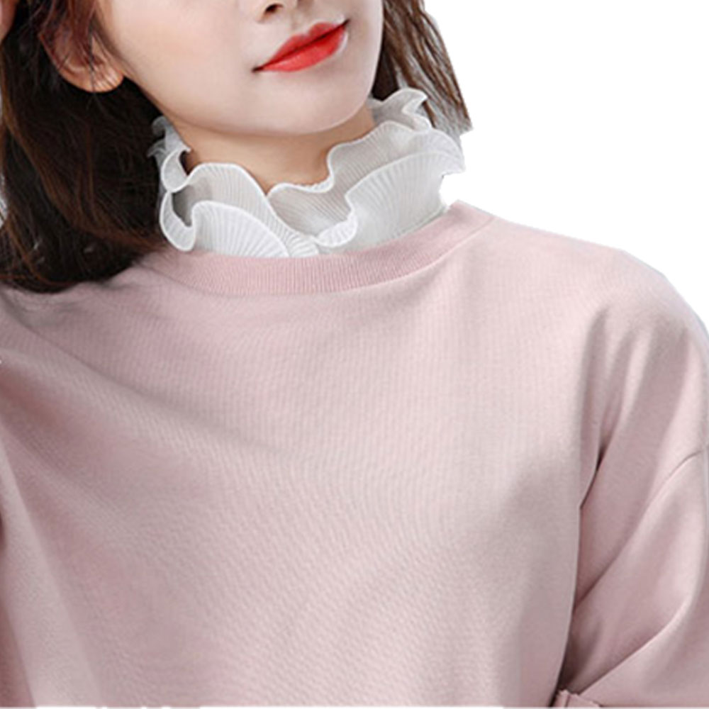 レディース 付け襟 付け衿 小物 ハイネック フリル レース デニム チェック柄 ch1879 |  | 05