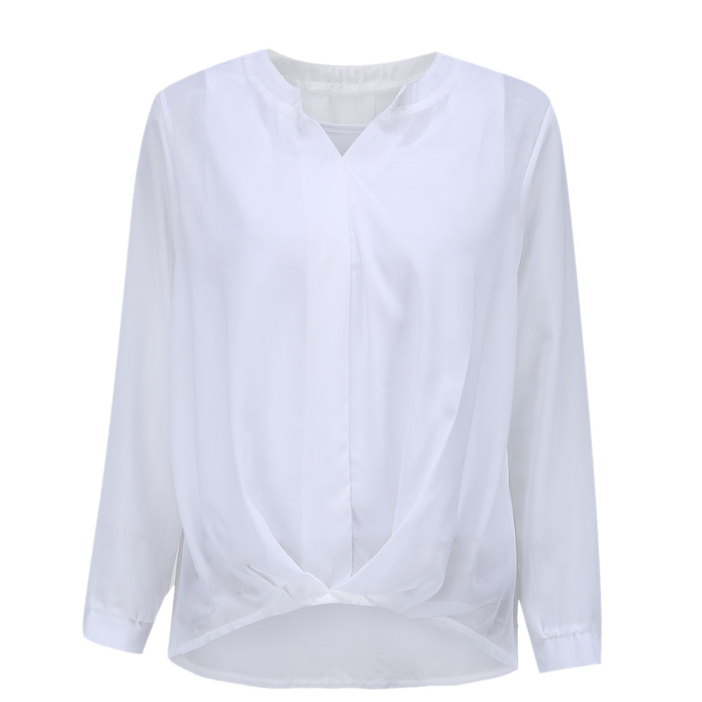 レディース ブラウス シフォン タンクトップ 2点set トップス シアーブラウス Vネック おしゃれ  きれいめ 透け感 オフィス 春夏 ch1938 |  | 02