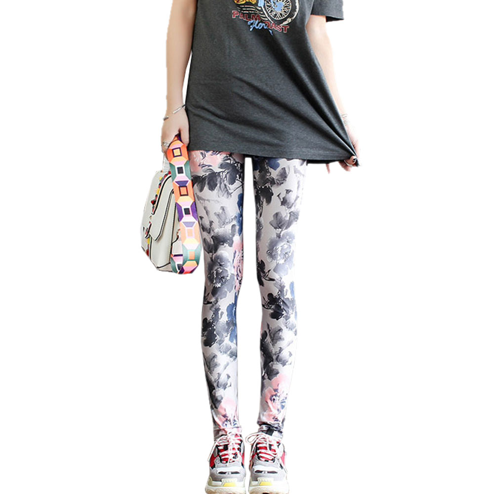 レギンス レギパン ヨガ ウォーキング 花柄 千鳥柄 冷え対策 シンプル ウエスゴム レギンスパンツ 千鳥柄 冷え対策 春夏 ch1990 |  | 09