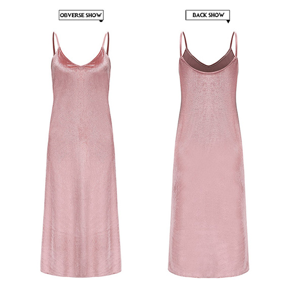 レディース キャミワンピ ロング ワンピース ベロア素材 マキシ丈 おしゃれ かわいい 大人 上品 春夏 秋冬　ch2000 |  | 04