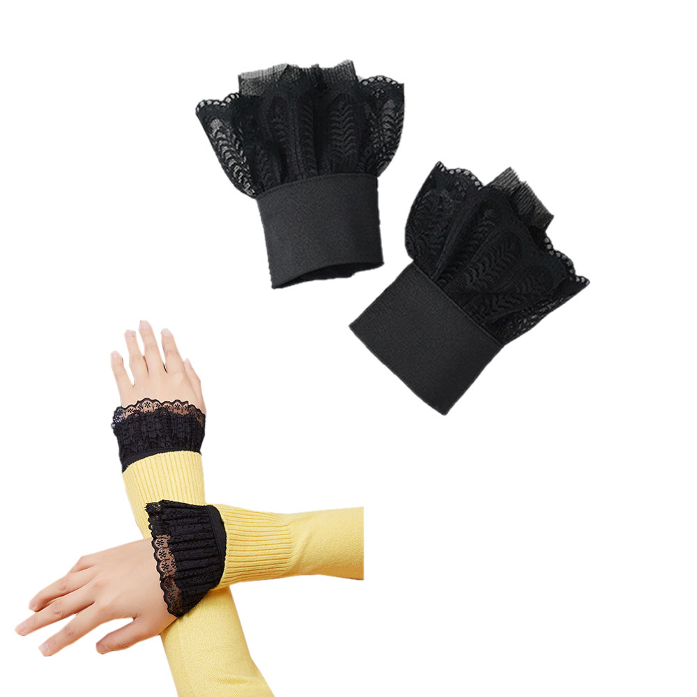 レディース 付け袖 レース つけ袖 萌え袖 フリル 重ね着 レイヤード 白 黒 きれいめ フォーマル ママコーデ オフィスカジュアル レディース ch2036 |  | 04