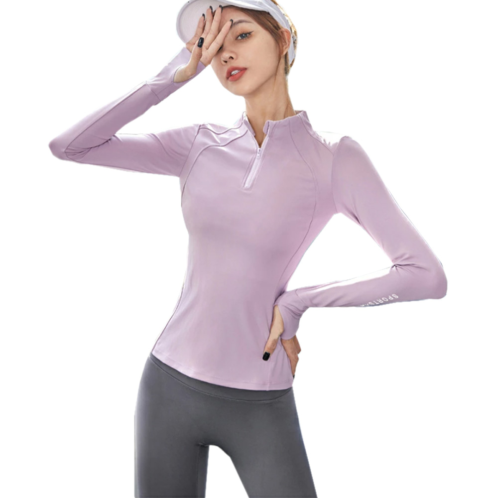 レディース ヨガウェア スポーツウェア スポーツインナー スキーインナー 吸汗速乾 長袖指穴付き ランニング ジョギング アンダーウェアch2055 |  | 02