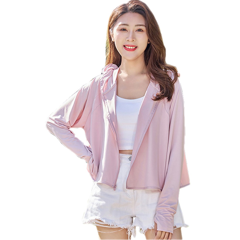 ラッシュガード レディース UPF50+ 冷感 ハイネック 飛沫防止 紫外線対策 吸汗速乾 UVカット 99.9% フード付き 帽子 涼感 ひんやり 薄手 長袖 つば付き ch2070 |  | 02